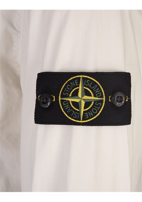 Giacca Avorio In SUPIMA® COTTON TWILL STRETCH-TC STONE ISLAND | K1S154100091-S0010V0093
